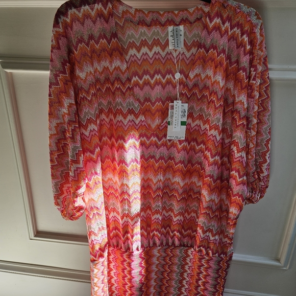 Trina Turk Zen Zig Zag Swim Cover-up - Picture 2 of 3